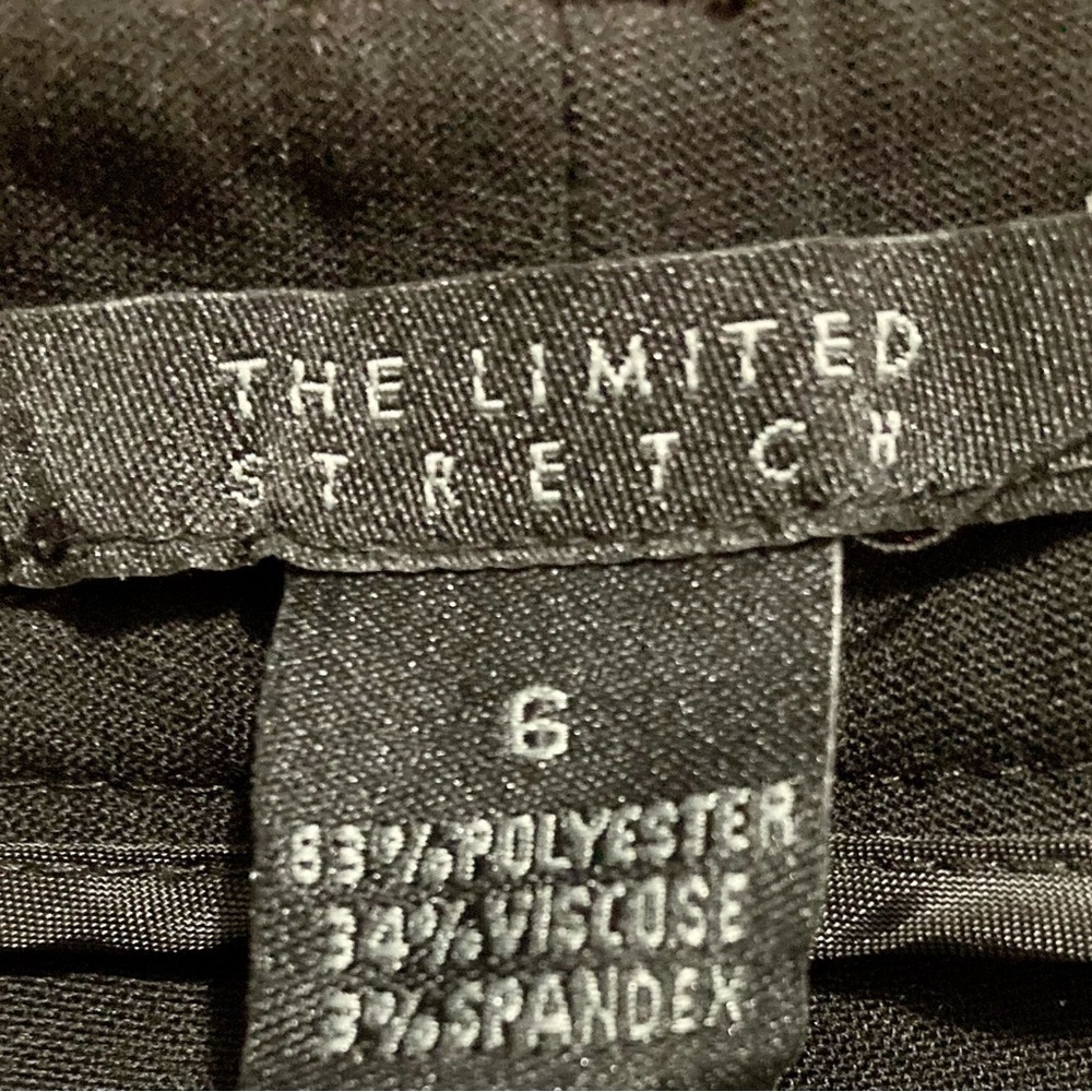 The Limited Women’s Size 6 Black Stretch Trouser Pants - Picture 7 of 7